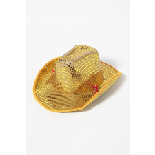 반짝이카우보이모자(골드)