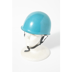 안전모 하늘색