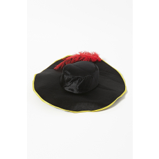 붉은 깃털 모자