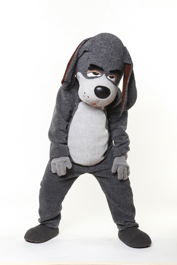 회색강아지-멍구