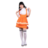교복 하복-오렌지원피스