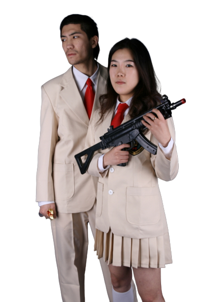 배틀로얄 교복-남