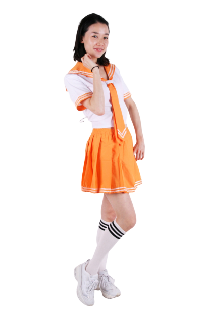 교복 하복-상큼오렌지