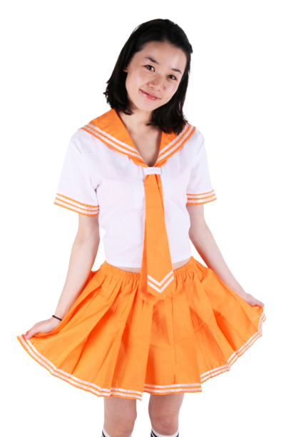 교복 하복-상큼오렌지