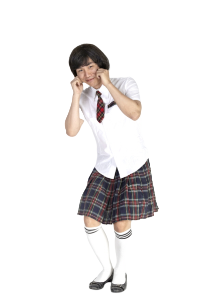 교복여장-하복 그레이