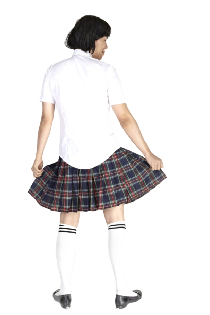 교복여장-하복 그레이