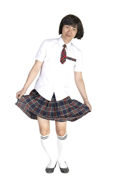 교복여장-하복 그레이