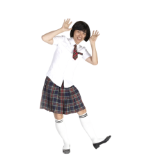 교복여장-하복 그레이