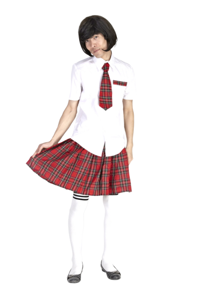 교복여장-하복 레드