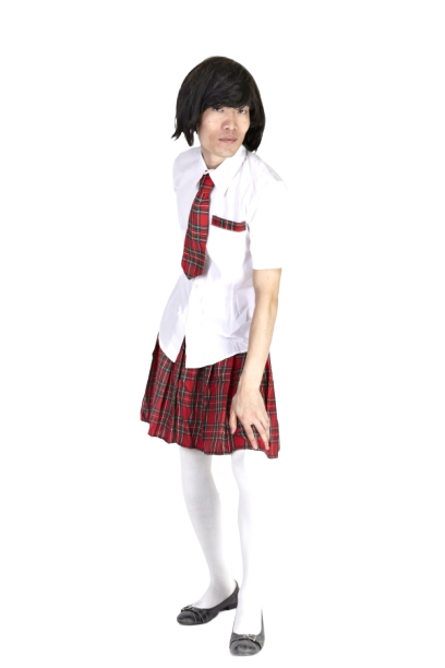 교복여장-하복 레드
