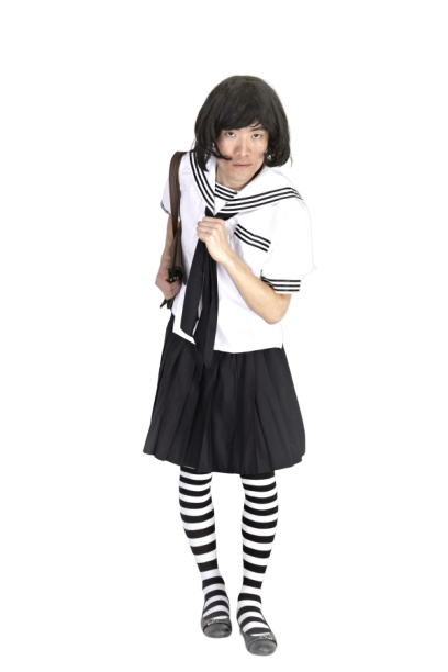 교복여장-하복 블랙