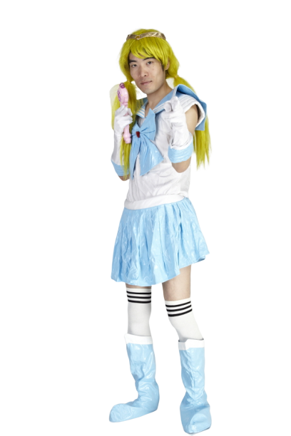 세일러맨-하늘색