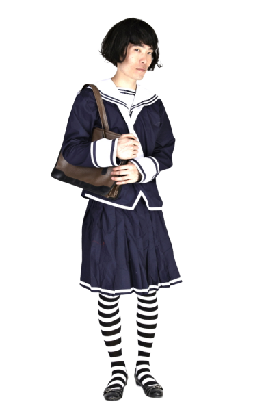 교복여장-동복 블랙