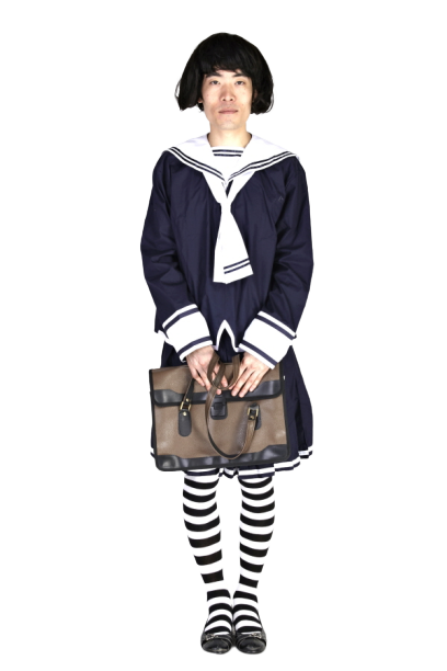 교복여장-동복 블랙