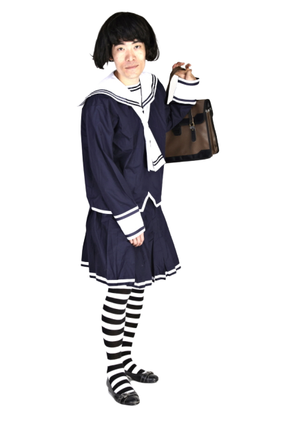 교복여장-동복 블랙