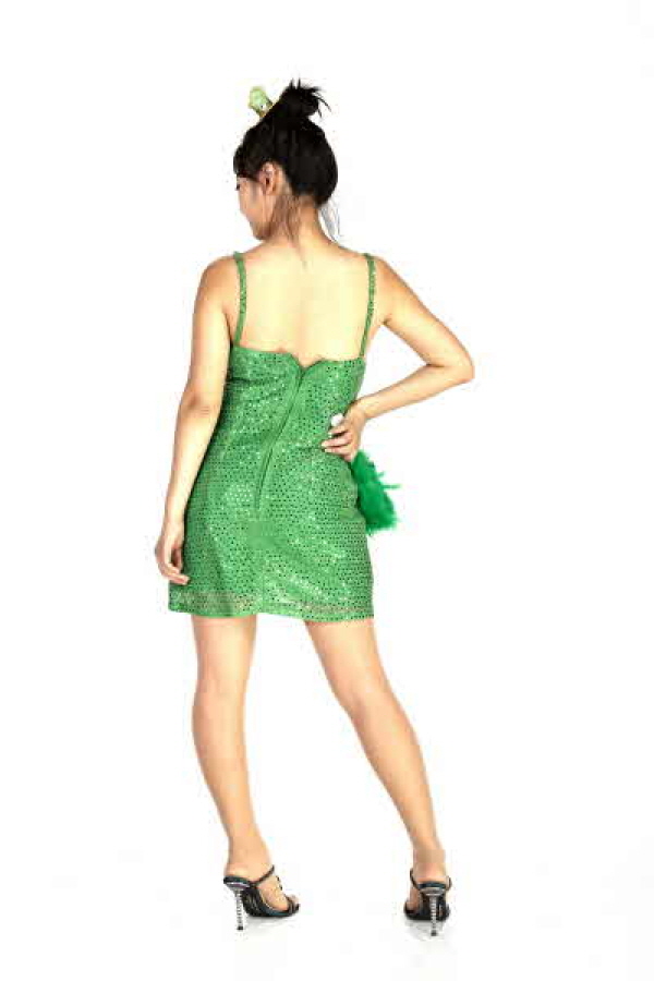 반짝이미니원피스-그린