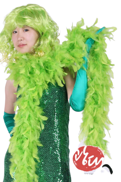 반짝이미니원피스-그린