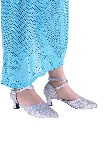 반짝이롱원피스-스카이