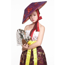 미니어우동-자주색