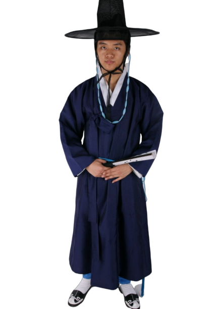 양반도포-남색2