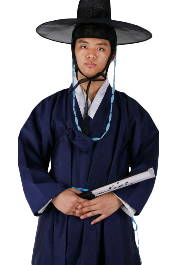 양반도포-남색2