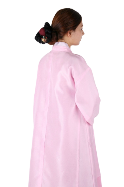 양반-여 두루마기 핑크