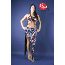 티파니쇼 의상-레인보우