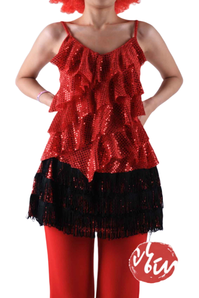 날나리나시바지-레드