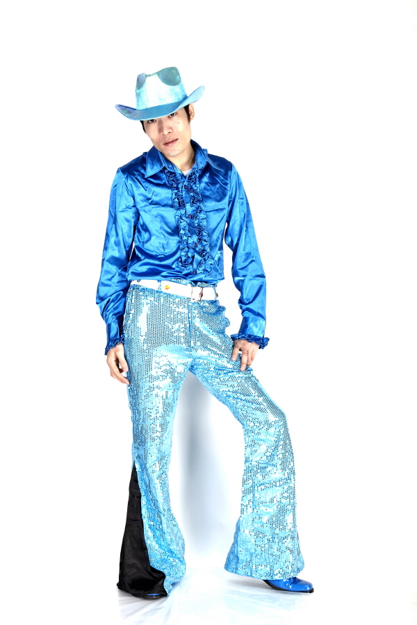 프릴셔츠-블루(바지추가가능)