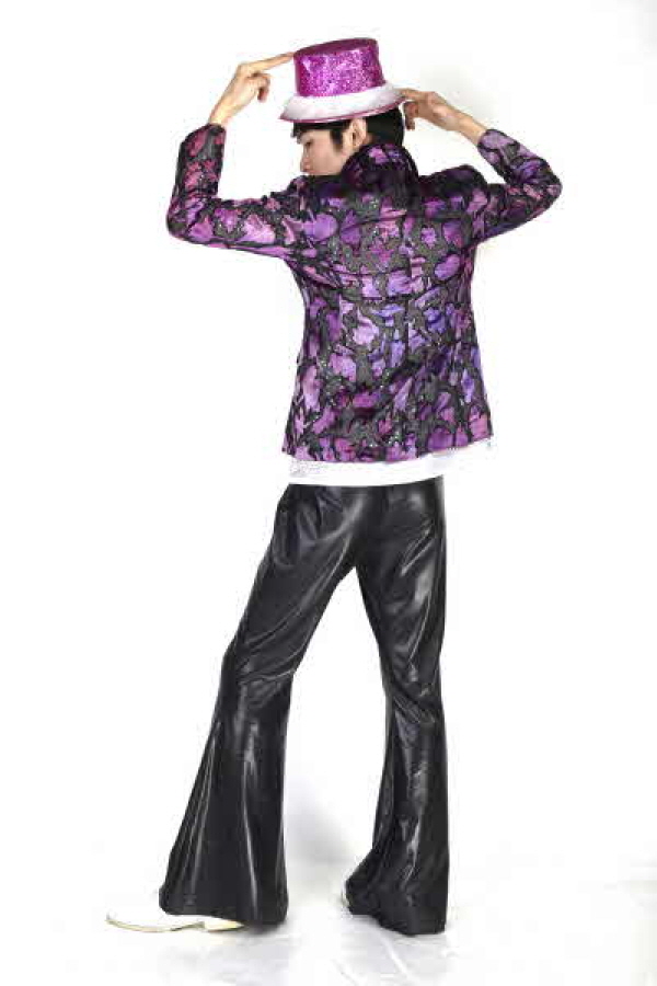 반짝이 자켓-단풍퍼플