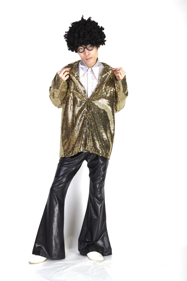 반짝이 자켓-다크골드1