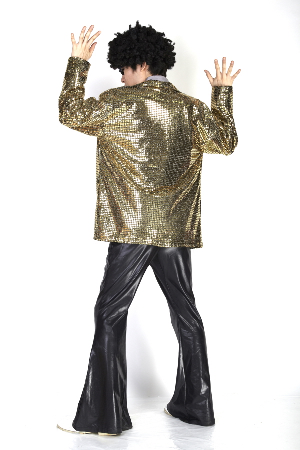 반짝이 자켓-다크골드1