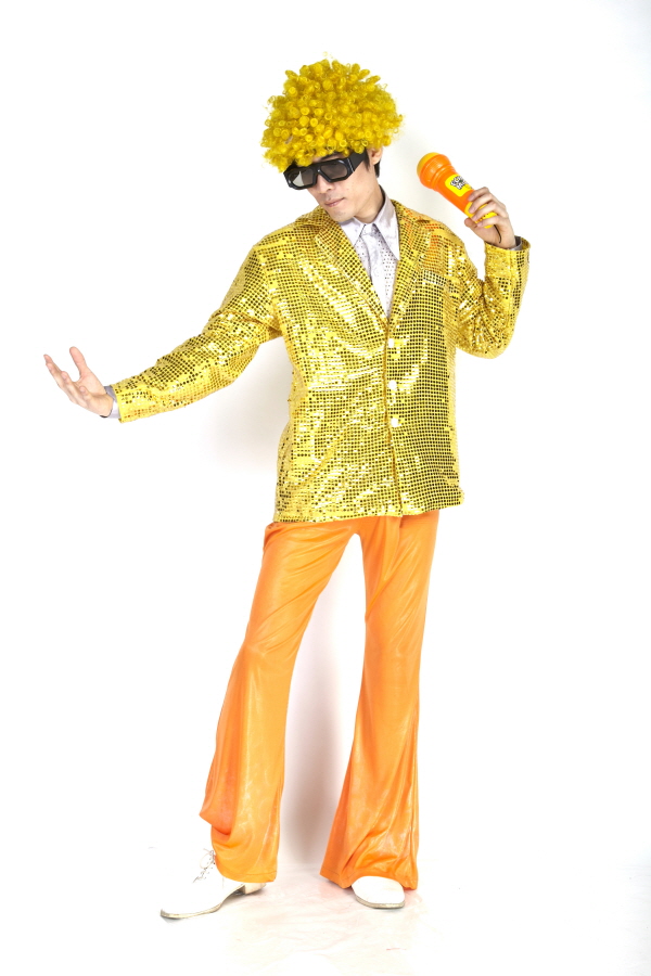 반짝이 자켓-옐로우