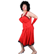 여장 왕가슴-레드