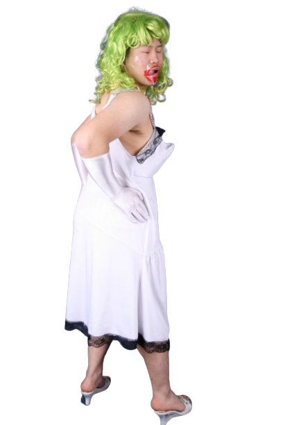 여장 왕가슴-화이트