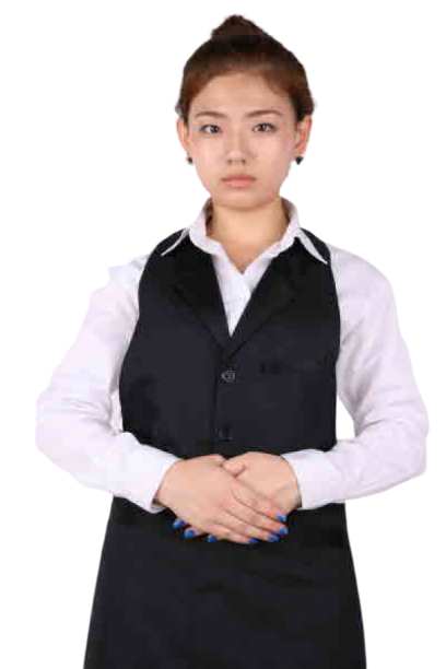 웨이터-여2(긴조끼)