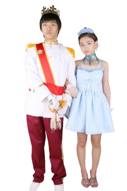 커플 큐트신데렐라와 백마탄왕자님