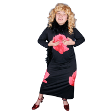 여장 밤에피는장미