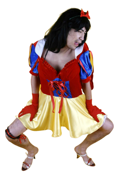 여장 섹시 백설공주