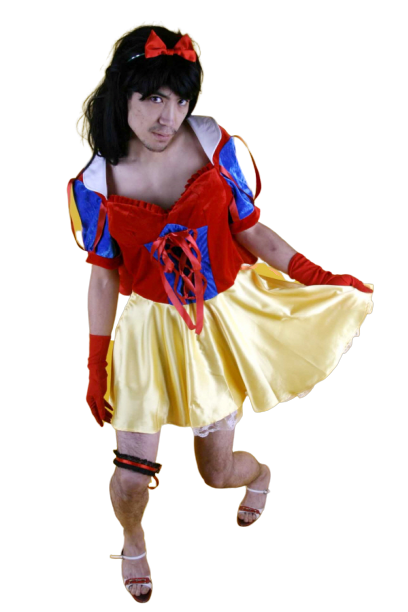 여장 섹시 백설공주