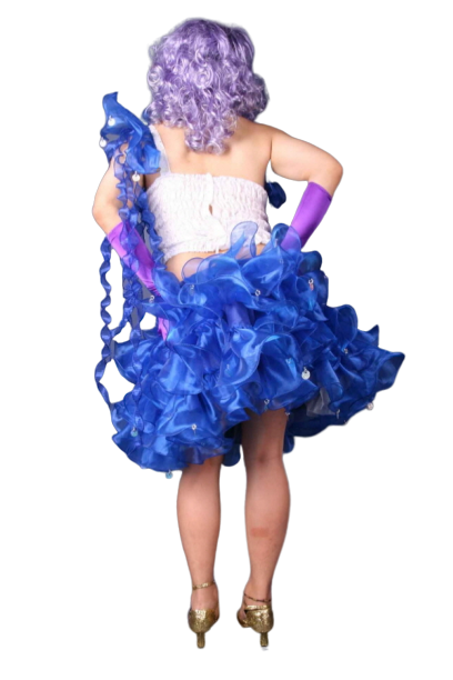 여장 오렌지캬라멜-파랑