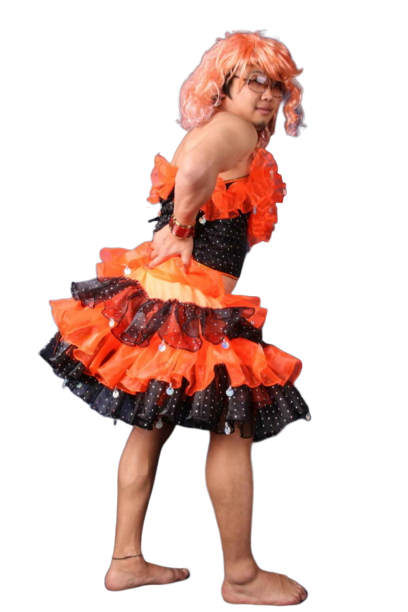 여장 오렌지캬라멜-주황