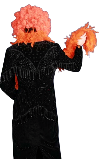 여장 블랙드레스-3