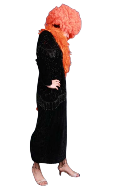 여장 블랙드레스-3