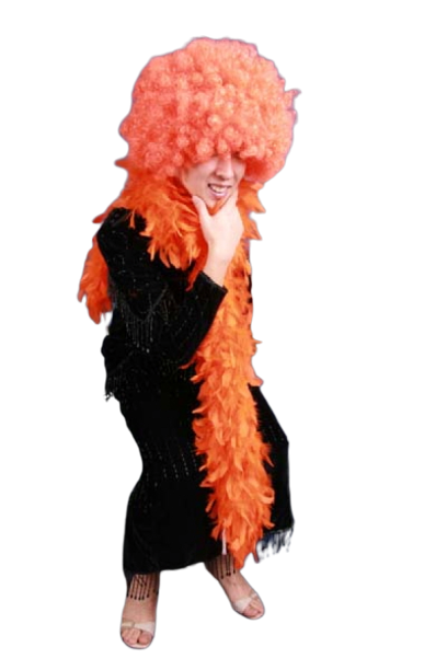 여장 블랙드레스-3