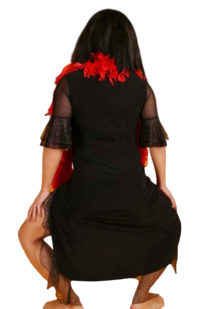 여장 블랙드레스-1