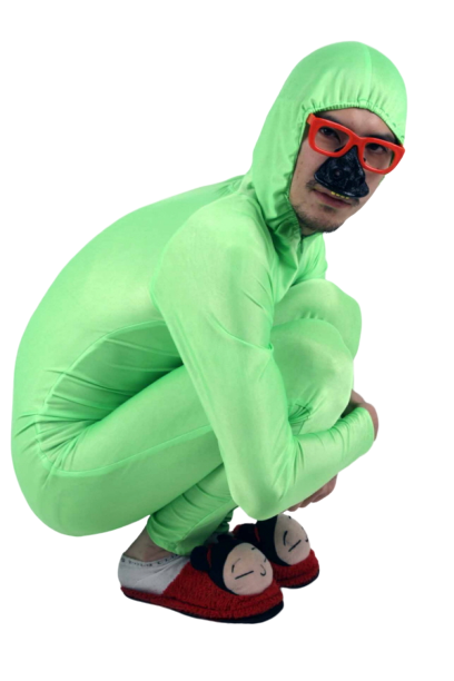 쫄쫄이타이즈-형광연두