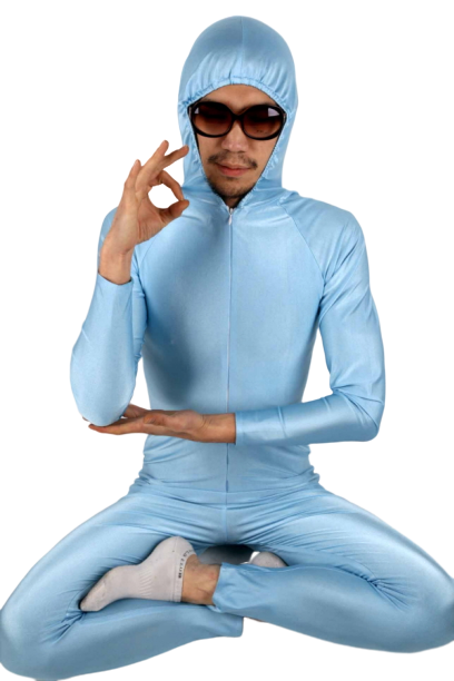 쫄쫄이타이즈-하늘색