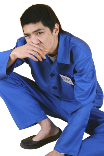 현대 죄수복-블루