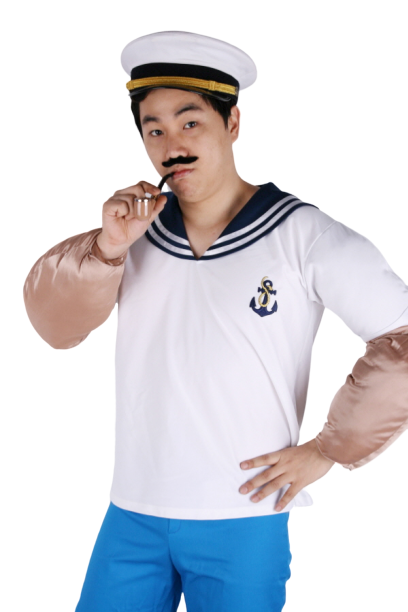 뽀빠이-화이트블루